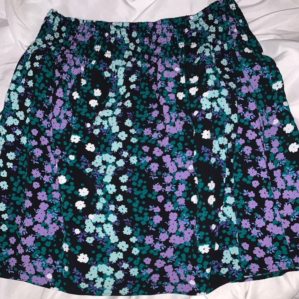 Loft Petite Floral Skirt XL